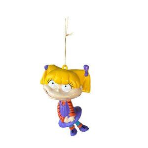 2002 Viacom Brand Rugrats Angelica Character Hanging Ornament 3.5 in. Tall